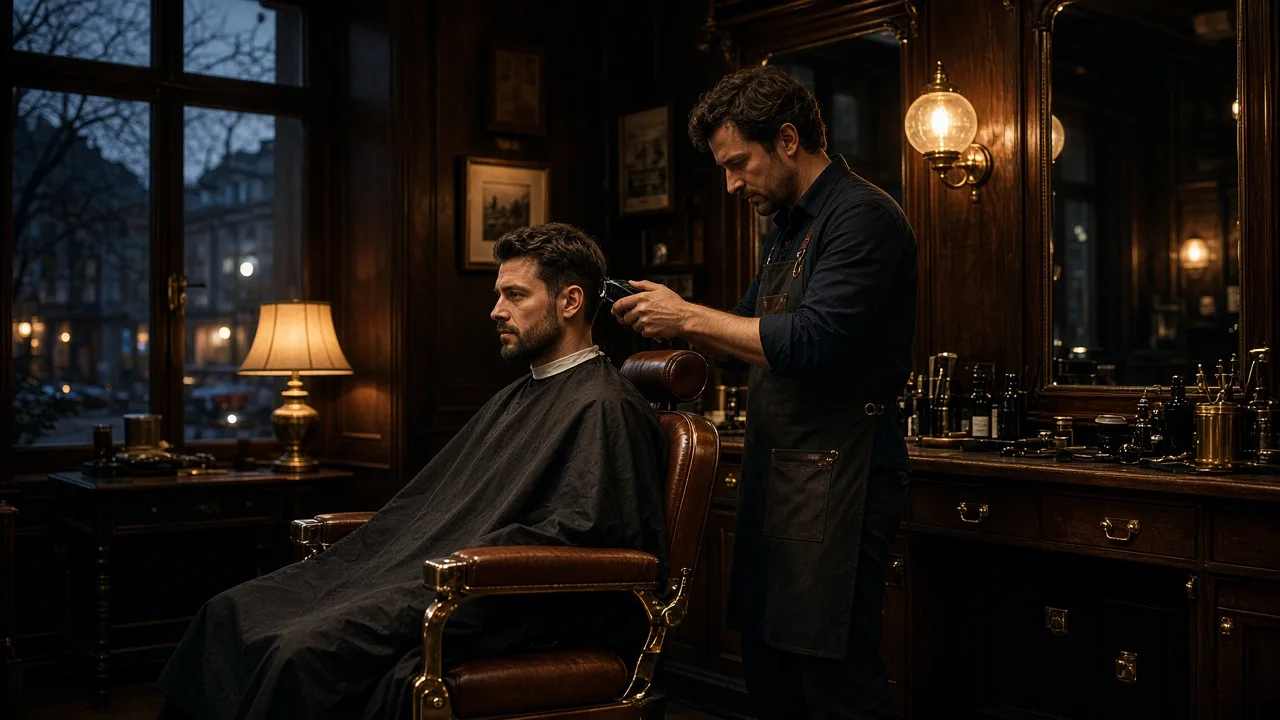 Ilustrační foto barber shopu — J&J Barber shop Vršovice, Praha